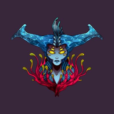 Ghost Siren Tapestry Official Subnautica Merch