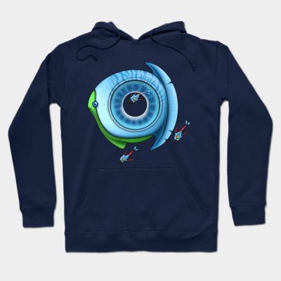 Titan Holefish Hoodie Official Subnautica Merch