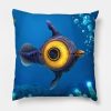 Peeper Throw Pillow Official Subnautica Merch