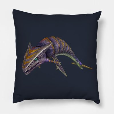 Boneshark Throw Pillow Official Subnautica Merch