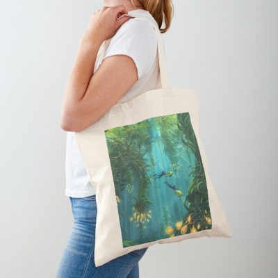 Exploring The Kelp Forest Tote Bag Official Subnautica Merch