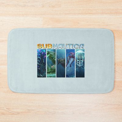 Funny Subnautica Bath Mat Official Subnautica Merch