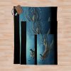 Sea Emperor Transparent Throw Blanket Official Subnautica Merch