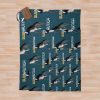 Subnautica - Cuddlefish Throw Blanket Official Subnautica Merch