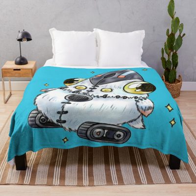 Subnautica Below Zero Spy Pengling Pengwing Throw Blanket Official Subnautica Merch