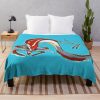 Subnautica Below Zero Reaper Leviathan Throw Blanket Official Subnautica Merch