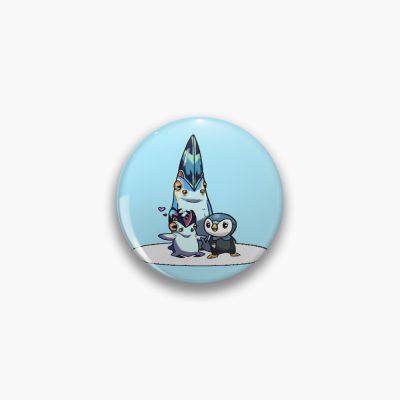 [Subnautica: Below Zero] Pengling, Pengwing, Piplup Pin Official Subnautica Merch