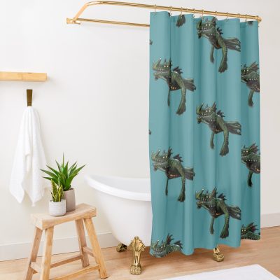 Subnautica - Sea Dragon Leviathan Shower Curtain Official Subnautica Merch