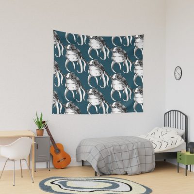 Crabsquid - Subnautica Tapestry Official Subnautica Merch